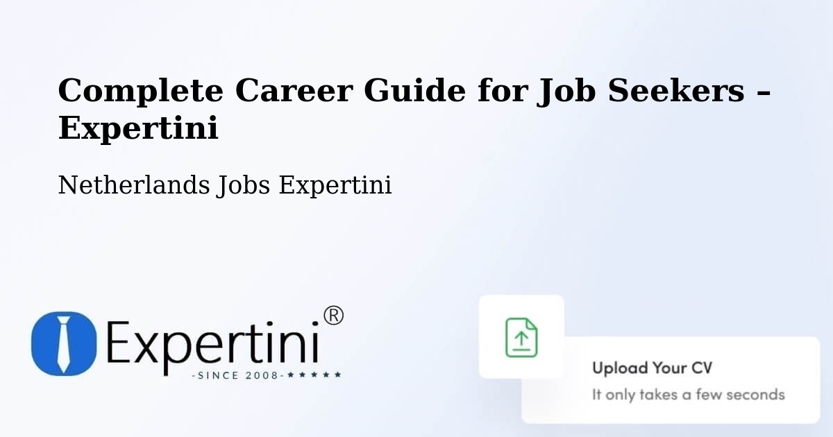 Career Guide for Job Seekers – Groningen - Groningen, Netherlands Jobs Expertini
