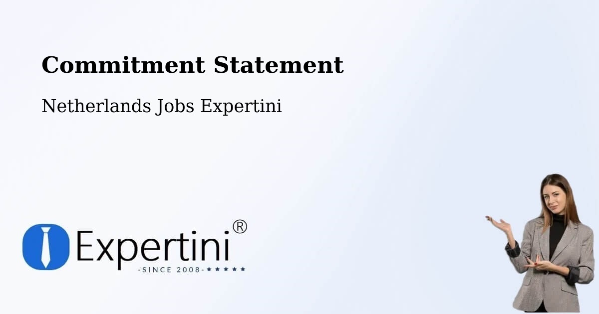 Commitment Statement - Netherlands Jobs Expertini